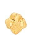 Buy_Isharya_Pink Rhinestones Whimsical Blossom Brooch _Online_at_Aza_Fashions