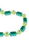 Buy_Isharya_Green Verdant Bloom Statement Necklace _Online_at_Aza_Fashions