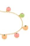 Buy_Isharya_Multi Color Whimsical Garden Charm Necklace _Online_at_Aza_Fashions