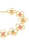 Buy_Isharya_Multi Color Garden Bloom Choker Necklace _Online_at_Aza_Fashions