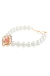 Isharya_Pink Floral Symphony Choker Necklace _Online_at_Aza_Fashions