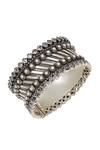 Buy_Sangeeta Boochra_Timeless Silver Kundan Bangle _Online_at_Aza_Fashions