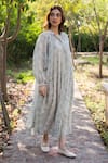 Buy_Surmaye_Wildflower Kiss Beige Midi Dress 