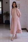 Shop_Surmaye_Endless Dream Pink Dress _Online_at_Aza_Fashions