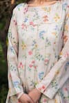 Buy_Surmaye_Cottage Charm Light Beige Maxi Dress _Online_at_Aza_Fashions
