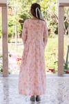 Surmaye_Cottage Charm Pink Maxi Dress _Online_at_Aza_Fashions