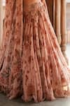 Shop_Isha Gupta Tayal_Pink Printed Lehenga Set _Online_at_Aza_Fashions