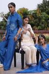 Shop_Midushi Bajoria_Off White Floral Embroidered Kurta Set 