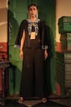 Shop_Midushi Bajoria_Designer Black Pant Set 