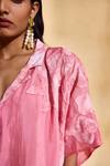 Shop_Echostudio_Pink Pearl Co-ord Kurta Set _Online_at_Aza_Fashions