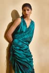 Echostudio_Green Inka Midi Dress _Online_at_Aza_Fashions