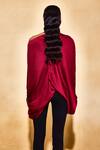 Shop_Echostudio_Red Designer Layla Top _at_Aza_Fashions