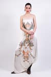 Buy_AK-OK_Multi Color Satin Maxi Dress _at_Aza_Fashions