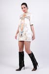 Shop_AK-OK_Multi Color Satin Dress _Online_at_Aza_Fashions