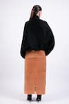 Shop_AK-OK_Black Blended Designer Jacket _at_Aza_Fashions