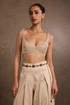 Buy_Tarun Tahiliani_Midnight Onyx Chain Belt _at_Aza_Fashions