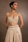 Buy_Tarun Tahiliani_Bronze Gold Chain Belt _Online_at_Aza_Fashions