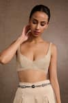 Buy_Tarun Tahiliani_Midnight Onyx Chain Belt _at_Aza_Fashions