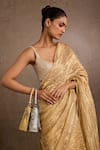 Buy_Tarun Tahiliani_Silver Chainmail Handbag _Online_at_Aza_Fashions