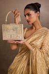 Buy_Tarun Tahiliani_Ivory Embellished Clutch _Online_at_Aza_Fashions