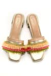 Shop_Soleart_Multi Color Multicolor Ruffled Designer Flats _at_Aza_Fashions