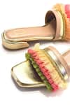 Shop_Soleart_Multi Color Multicolor Ruffled Designer Flats _Online_at_Aza_Fashions