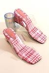 Buy_Soleart_Pink Beads Designer Glinda Wedge Heels _at_Aza_Fashions