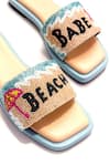 Soleart Multi Color Beads Multicolor Beach Babe Flats Online at Aza Fashions Soleart_Multi Color Beads Multicolor Beach Babe Flats _Online_at_Aza_Fashions