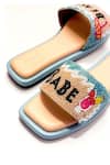Shop Soleart Multi Color Beads Multicolor Beach Babe Flats Online at Aza Fashions Shop_Soleart_Multi Color Beads Multicolor Beach Babe Flats _Online_at_Aza_Fashions