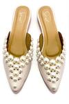 Shop_Soleart_Pink Pearls Designer Embellished Heels _at_Aza_Fashions