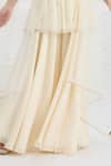 Mirroir_Beige Embroidered Kurta Set With Dupatta _Online_at_Aza_Fashions
