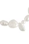 Arvino_Gold Plated Pearls Nebula Cloud Bracelet _Online_at_Aza_Fashions