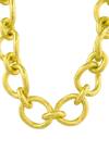 Arvino_Gold Plated Soleil Heirloom Choker Necklace _Online_at_Aza_Fashions