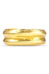 Shop_Arvino_Gold Plated Dusk Cuff Bracelet _at_Aza_Fashions