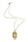 Buy_Arvino_Gold Plated Nectar Pendant Necklace _at_Aza_Fashions