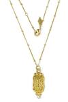 Shop_Arvino_Gold Plated Nectar Pendant Necklace _at_Aza_Fashions