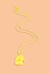 Shop_Arvino_Gold Plated Sacred Devotion Pendant Necklace _at_Aza_Fashions