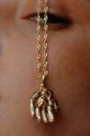 Buy_Arvino_Gold Plated Sacred Devotion Pendant Necklace 