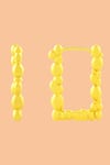 Buy_Arvino_Gold Plated Beads Sunlit Ripple Huggies 
