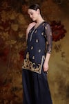 Shop_BHAIRAVI JAIKISHAN_Embroidered Blue Kurta Set _Online