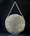 Clutch'D_Silver Metal Cube Designer Bag _Online_at_Aza_Fashions