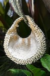 Clutch'D_Gold Sequins Japanese Handbag _at_Aza_Fashions