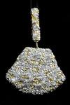 Shop_Clutch'D_Gold Gota Patti, Sequins And Silver Embellished Handbag _at_Aza_Fashions