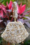 Buy_Clutch'D_Gold Gota Patti, Sequins And Silver Embellished Handbag _at_Aza_Fashions