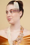 Dugran By Dugristyle_Multi Color Gulrang Gold-plated Passa _Online_at_Aza_Fashions