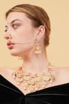 Buy_Dugran By Dugristyle_Gold Plated Designer Necklace _Online_at_Aza_Fashions