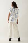 Shop_Son of A Noble Snob_Off White Cotton Satin Collared Demure Anther Print Shirt _at_Aza_Fashions