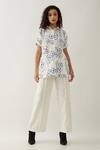 Buy_Son of A Noble Snob_Off White Cotton Satin Collared Demure Anther Print Shirt _Online_at_Aza_Fashions