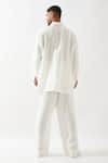 Shop_Son of A Noble Snob_White Linen Alfred Farm Shirt _at_Aza_Fashions