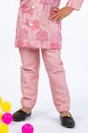 Buy_JILMIL DREAMWEAR_Pink Embroidery Floral Print Kurta Set _Online_at_Aza_Fashions